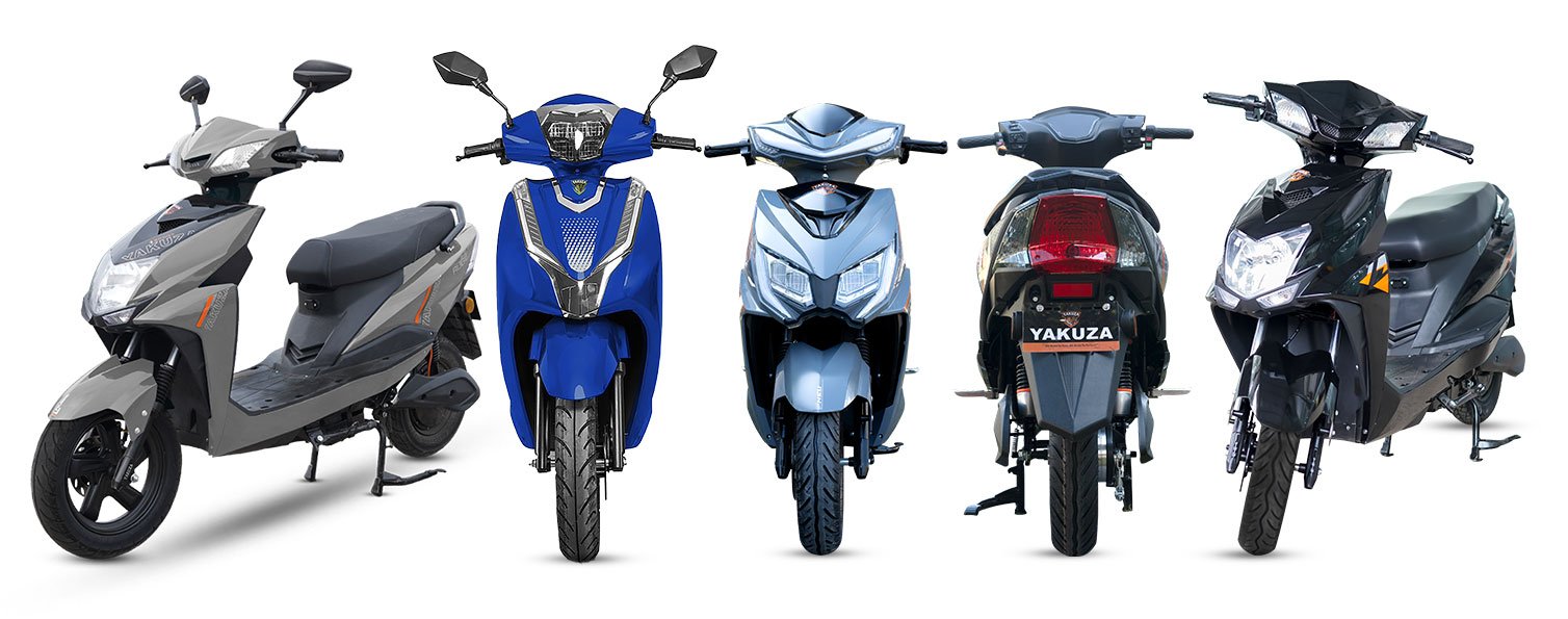 Yakuza electric scooty range in Tricity